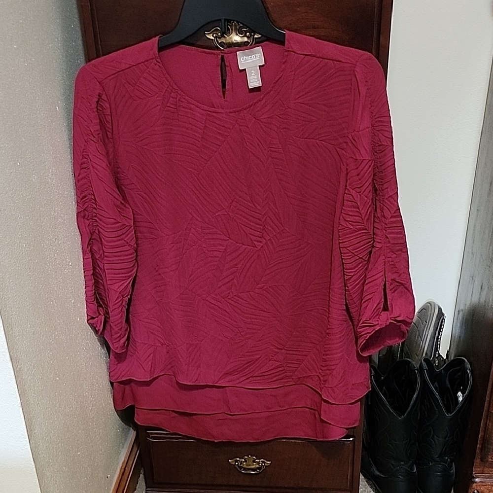 Chico's Women's Pink Top